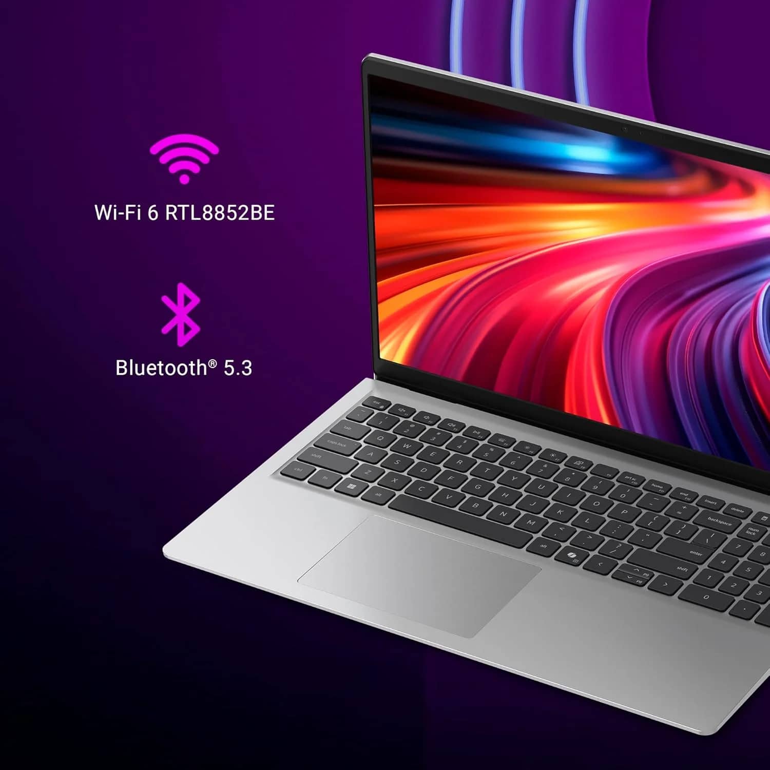 Dell 15 AI Laptop – Core Ultra 5 225H | 16GB DDR5 | 512GB SSD | Intel Arc Graphics - View 7
