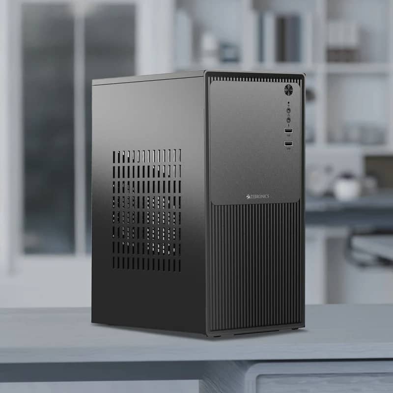 Zebronics AERIS Mid-Tower Gaming Cabinet | Stylish PC Chassis | ATX Support - View 9