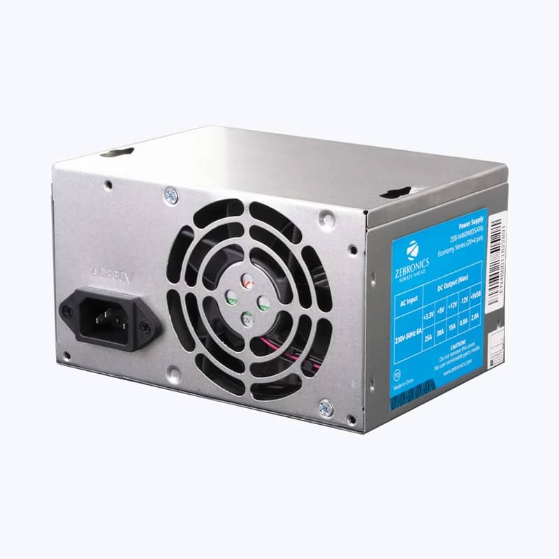 Zebronics ZEB-N450W DSATA 450W SMPS Power Supply | 80mm Fan | 230V - View 1