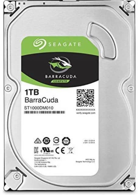 Seagate 1TB 3.5 Inch Desktop HDD | SATA Internal Hard Disk Drive - View 3