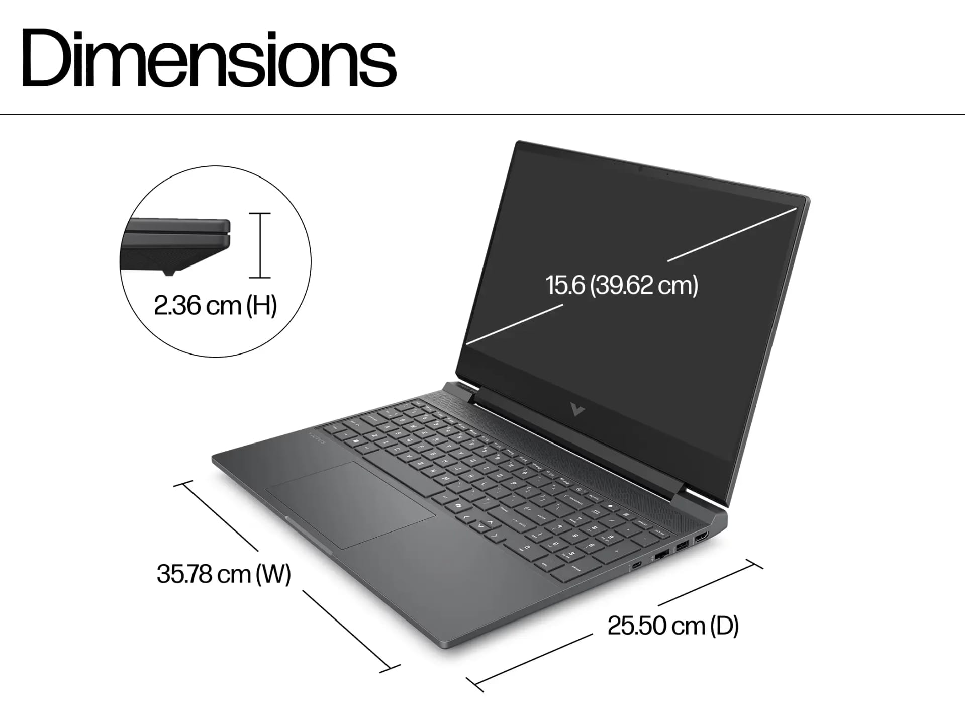 HP Victus Gaming Laptop 15-fb3096AX - Image 3
