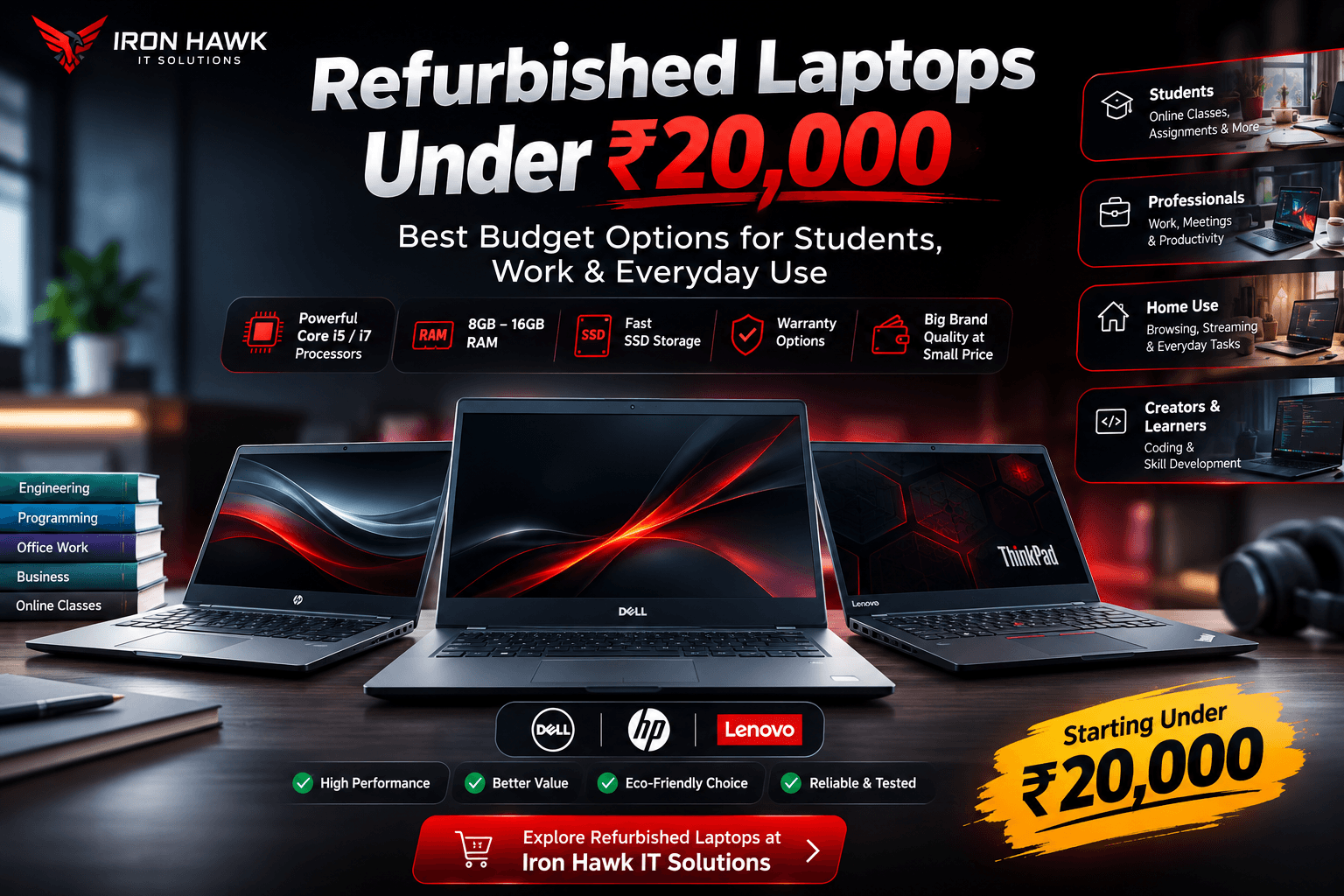 Refurbished Laptops Under 20000
