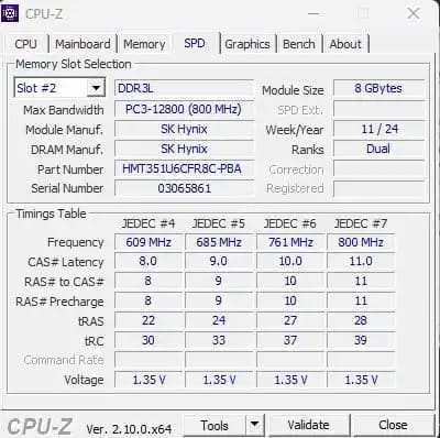 8GB DDR3 1600MHz Desktop RAM – Samsung / Hynix - Image 2