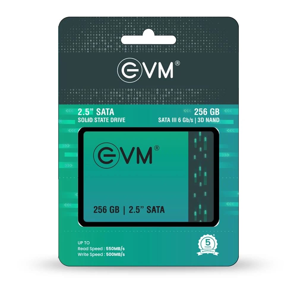 EVM SATA SSD 128GB / 256GB / 512GB – 2.5-Inch Solid State Drive - Image 7