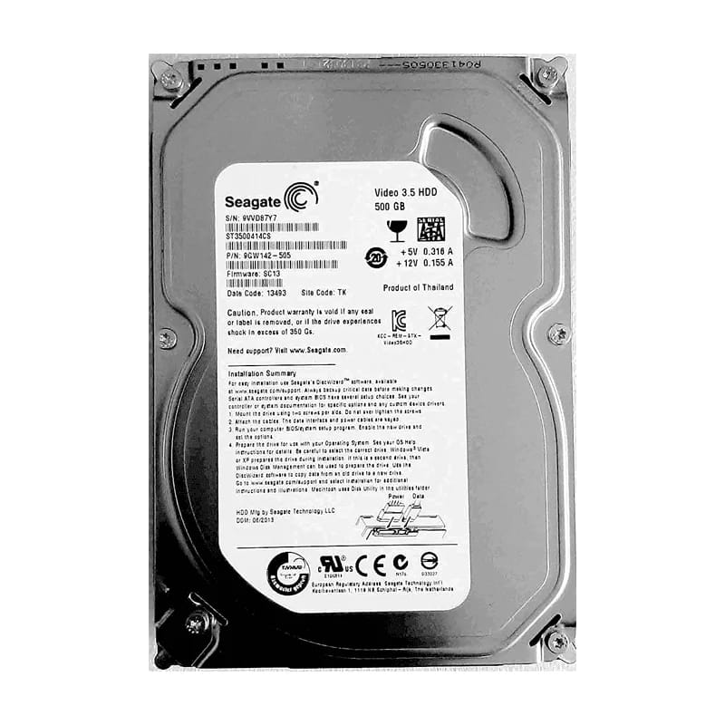 Seagate 500GB Desktop HDD | SATA Hard Disk Drive | Reliable PC Storage - Image 1