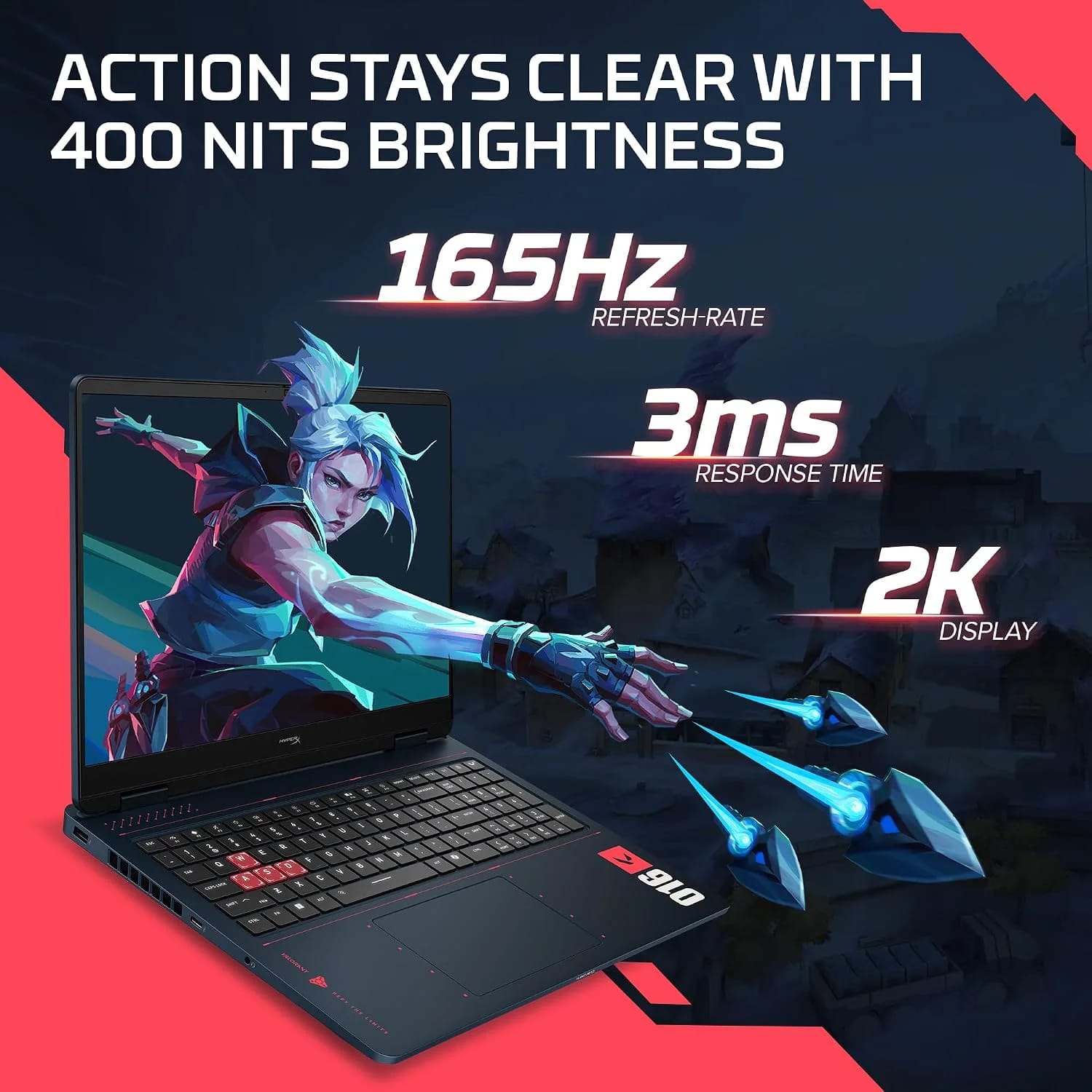 HP HyperX OMEN 16 Valorant Edition Gaming Laptop – Ryzen 7 8745HX, RTX 5060 8GB, 16GB DDR5, 1TB SSD - Image 12