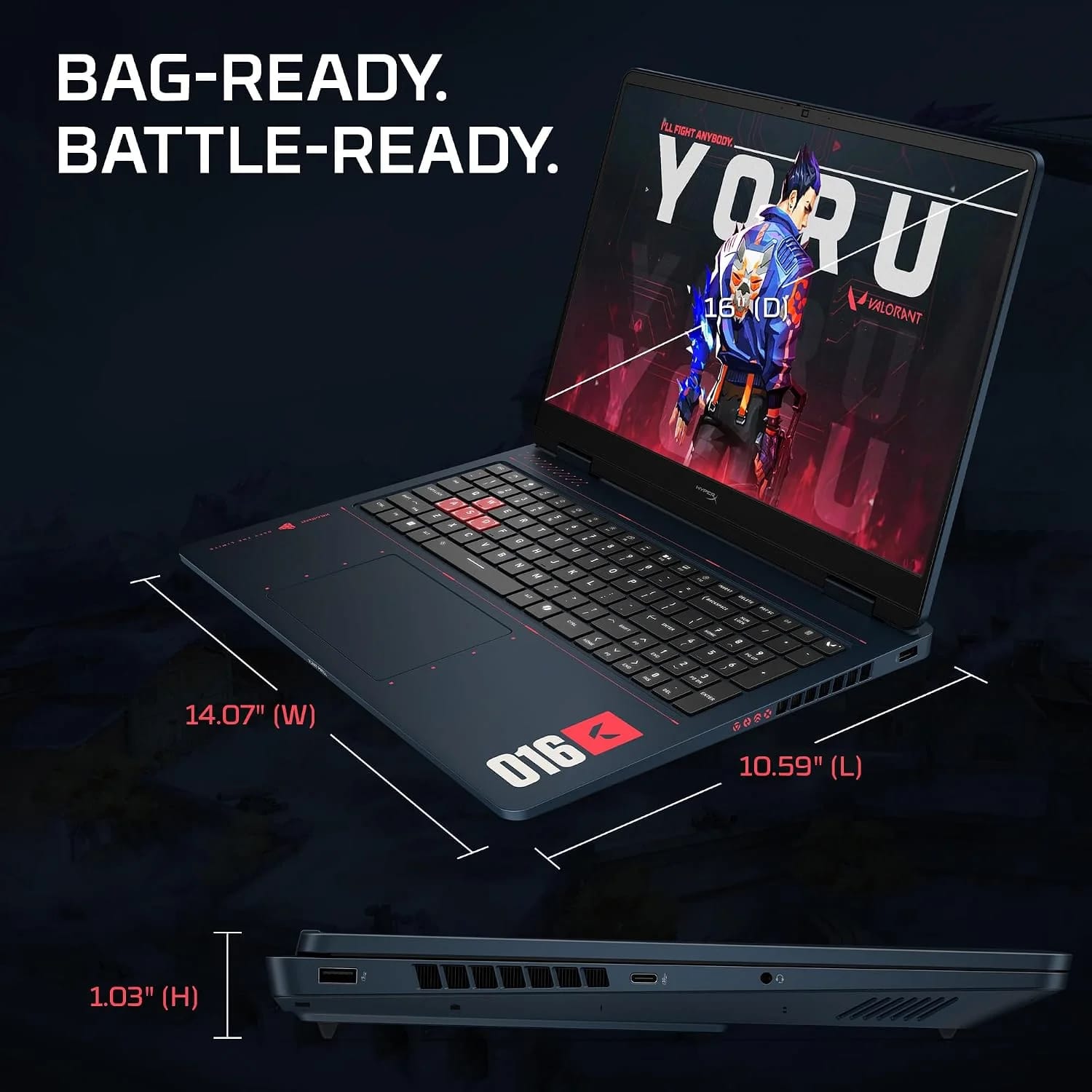 HP HyperX OMEN 16 Valorant Edition Gaming Laptop – Ryzen 7 8745HX, RTX 5060 8GB, 16GB DDR5, 1TB SSD - Image 18