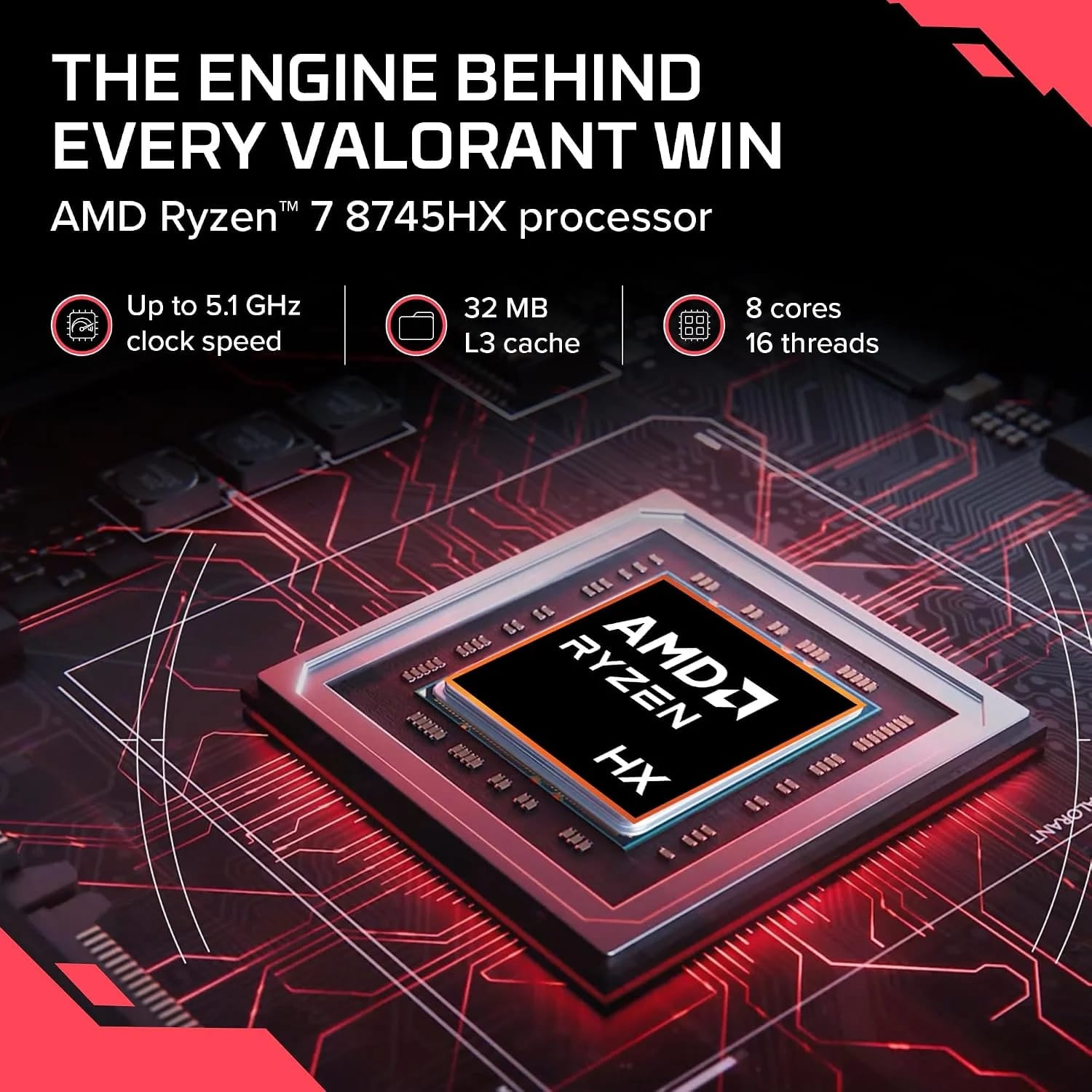 HP HyperX OMEN 16 Valorant Edition Gaming Laptop – Ryzen 7 8745HX, RTX 5060 8GB, 16GB DDR5, 1TB SSD - Image 19