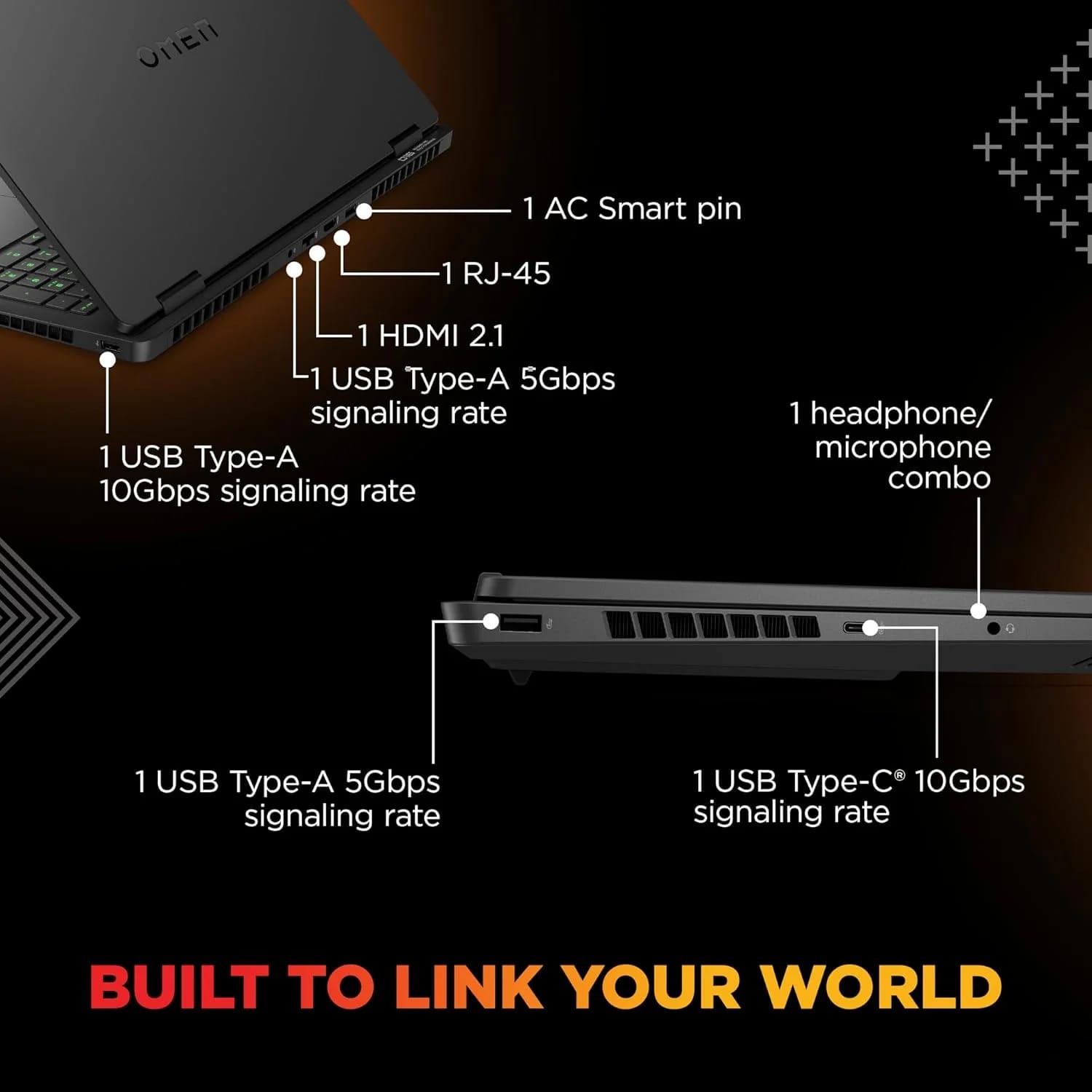 HP Omen 16 Gaming Laptop – Core Ultra 7 255H, RTX 5050 8GB, 24GB DDR5, 1TB SSD - Image 6