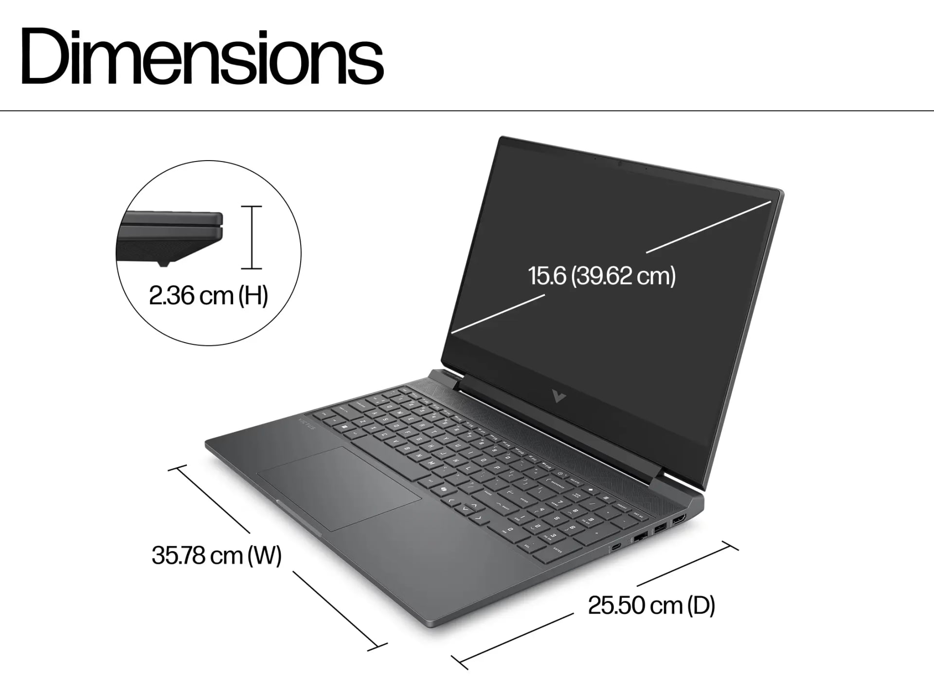 HP Victus Gaming Laptop 15-fb3096AX - View 3