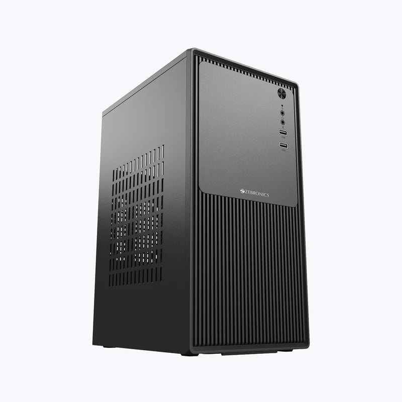 Zebronics AERIS Mid-Tower Gaming Cabinet | Stylish PC Chassis | ATX Support - View 1