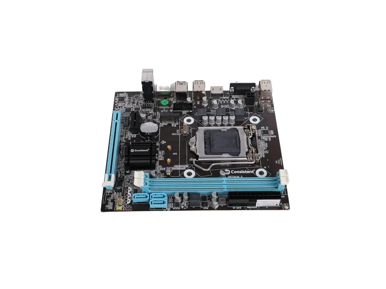 H81 Micro ATX Motherboard with NVMe M.2 Slot for Intel 4th/5th Gen - Image 1