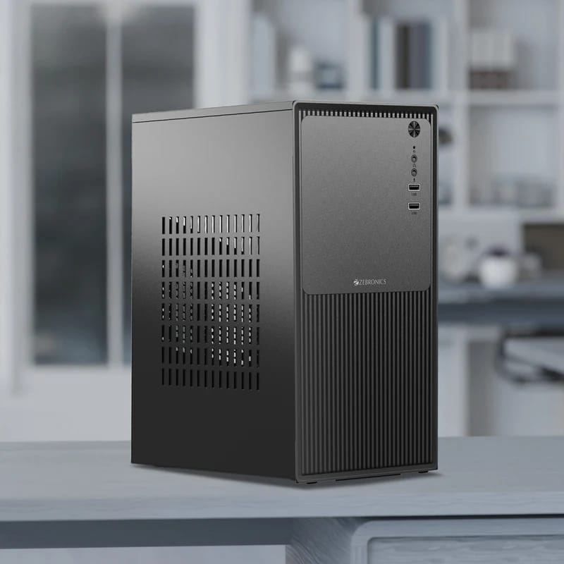Zebronics AERIS Mid-Tower Gaming Cabinet | Stylish PC Chassis | ATX Support - Image 9