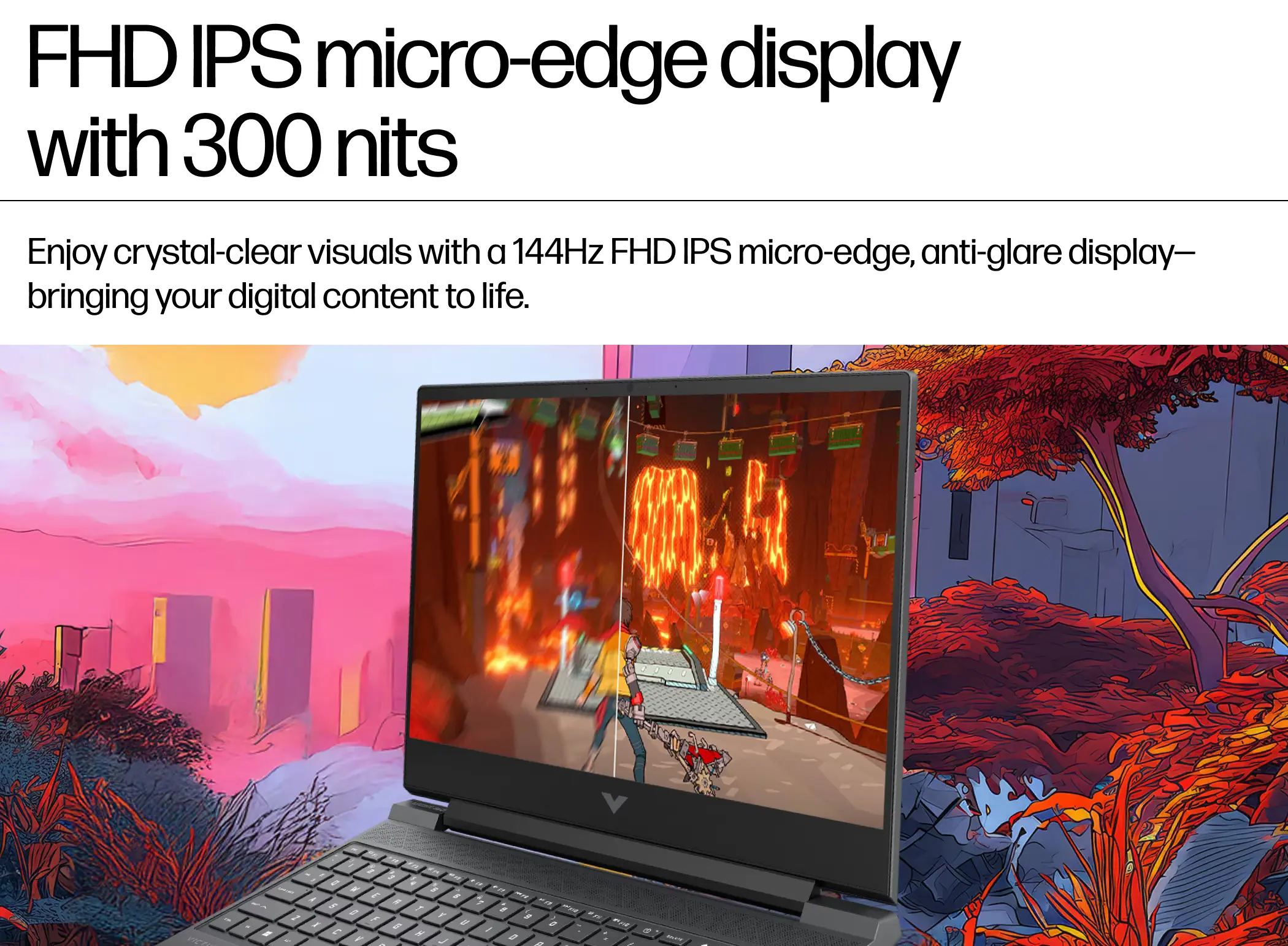 HP Victus Gaming Laptop 15-fb3096AX - Image 2