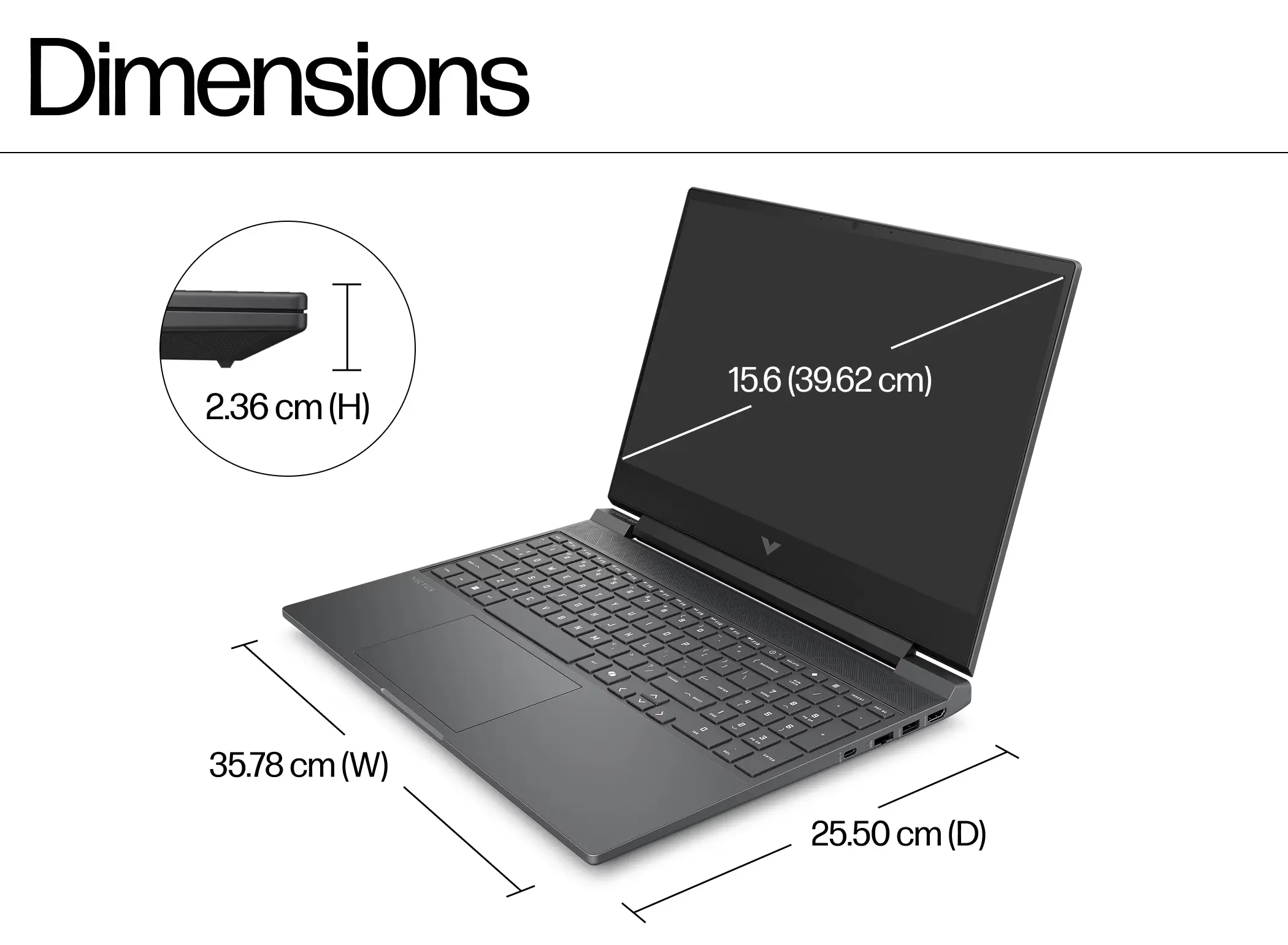 HP Victus Gaming Laptop 15-fb3096AX - Image 3