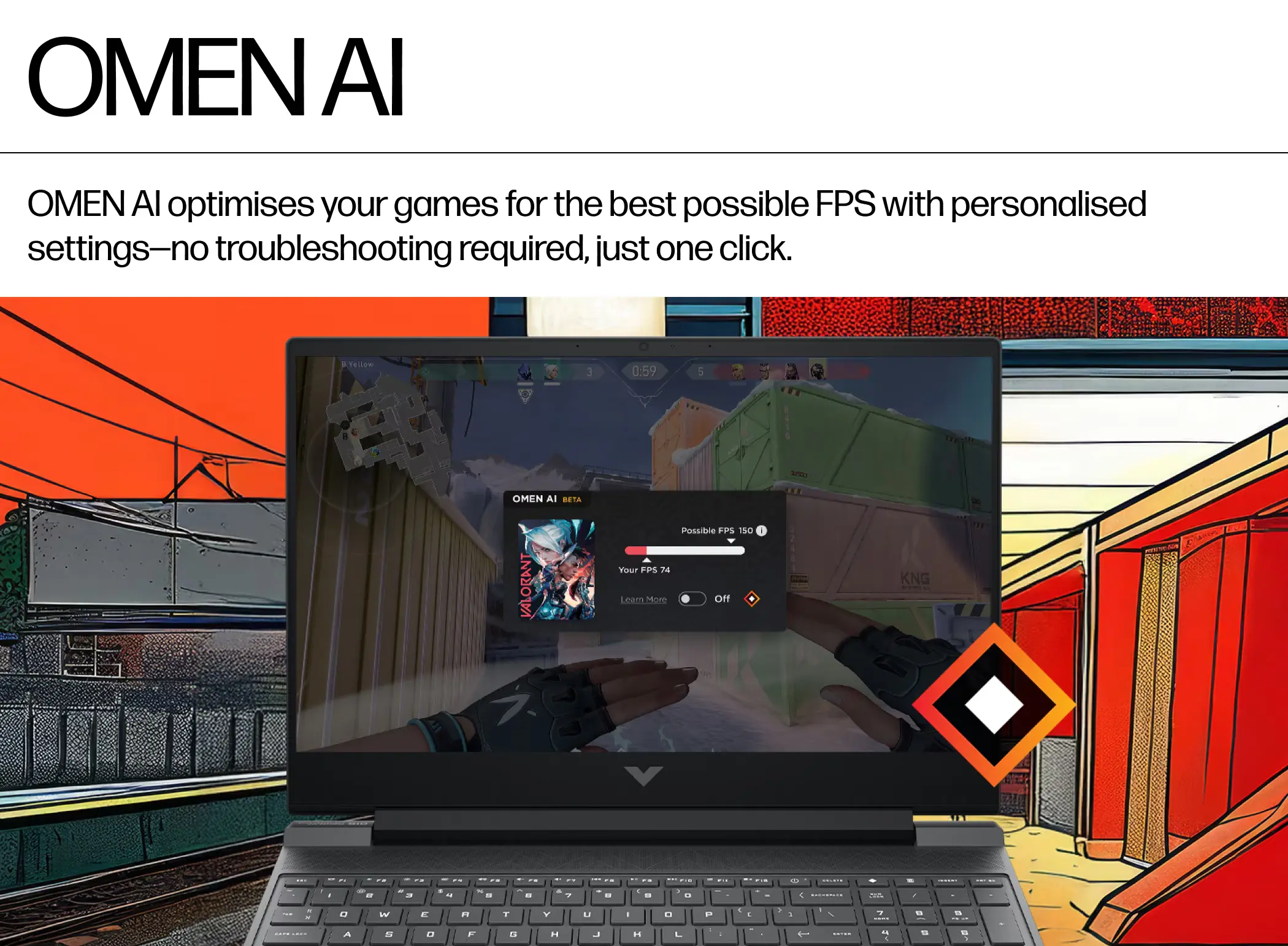 HP Victus Gaming Laptop 15-fb3096AX - Image 4
