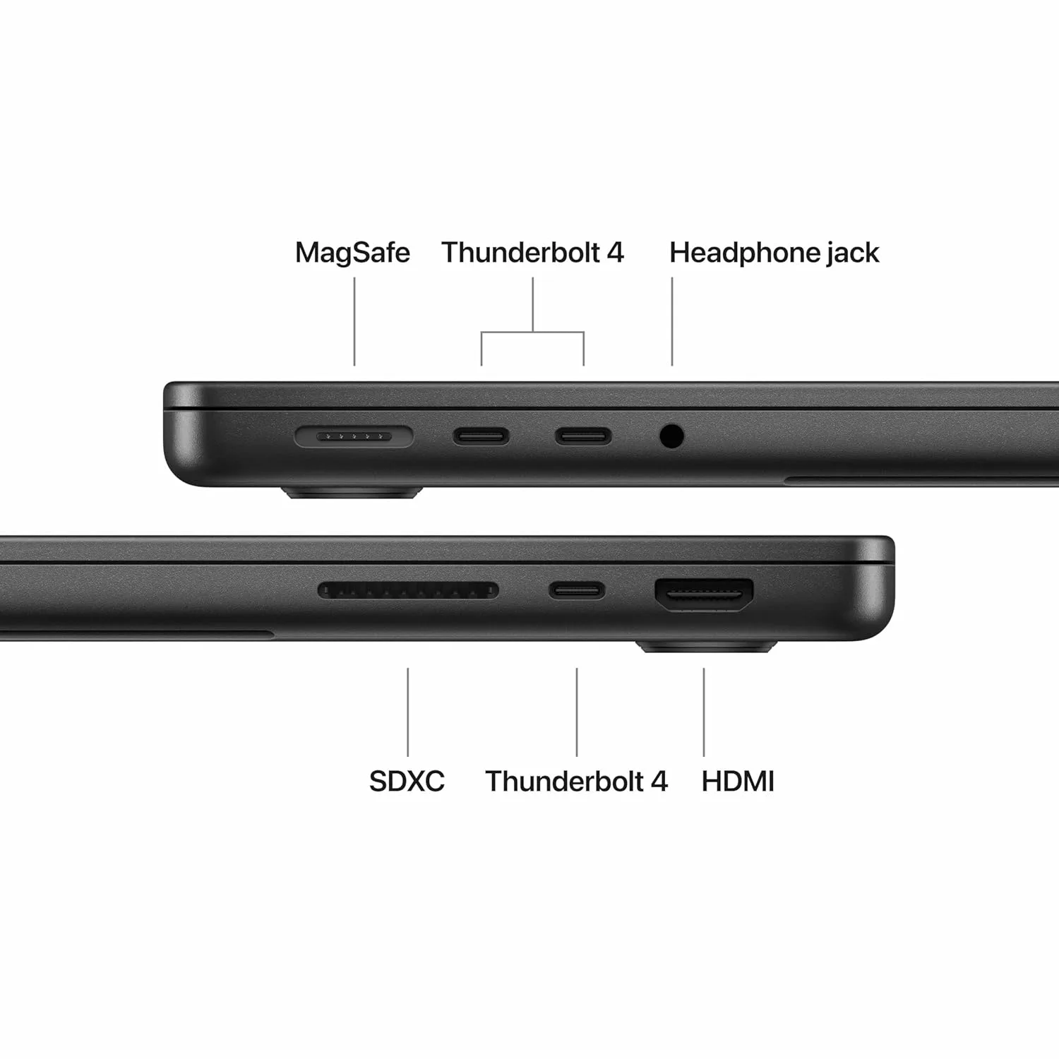 Apple MacBook Pro 14.2″ M5 | 16GB | 1TB SSD | Space Black | Silver - View 2