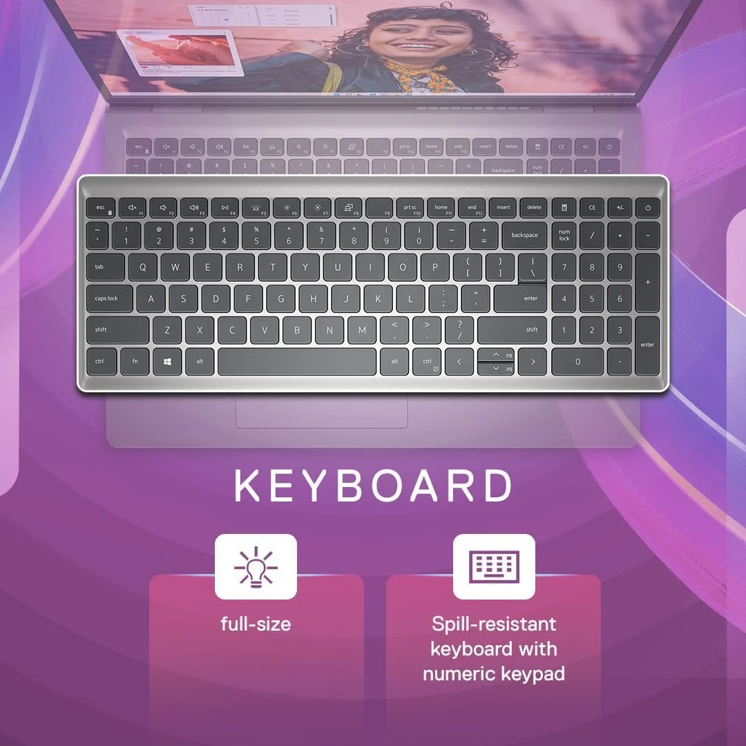 Dell 15 SmartChoice Laptop – Core i5-1334U | 16GB RAM | 1TB SSD | 15.6″ FHD - View 9