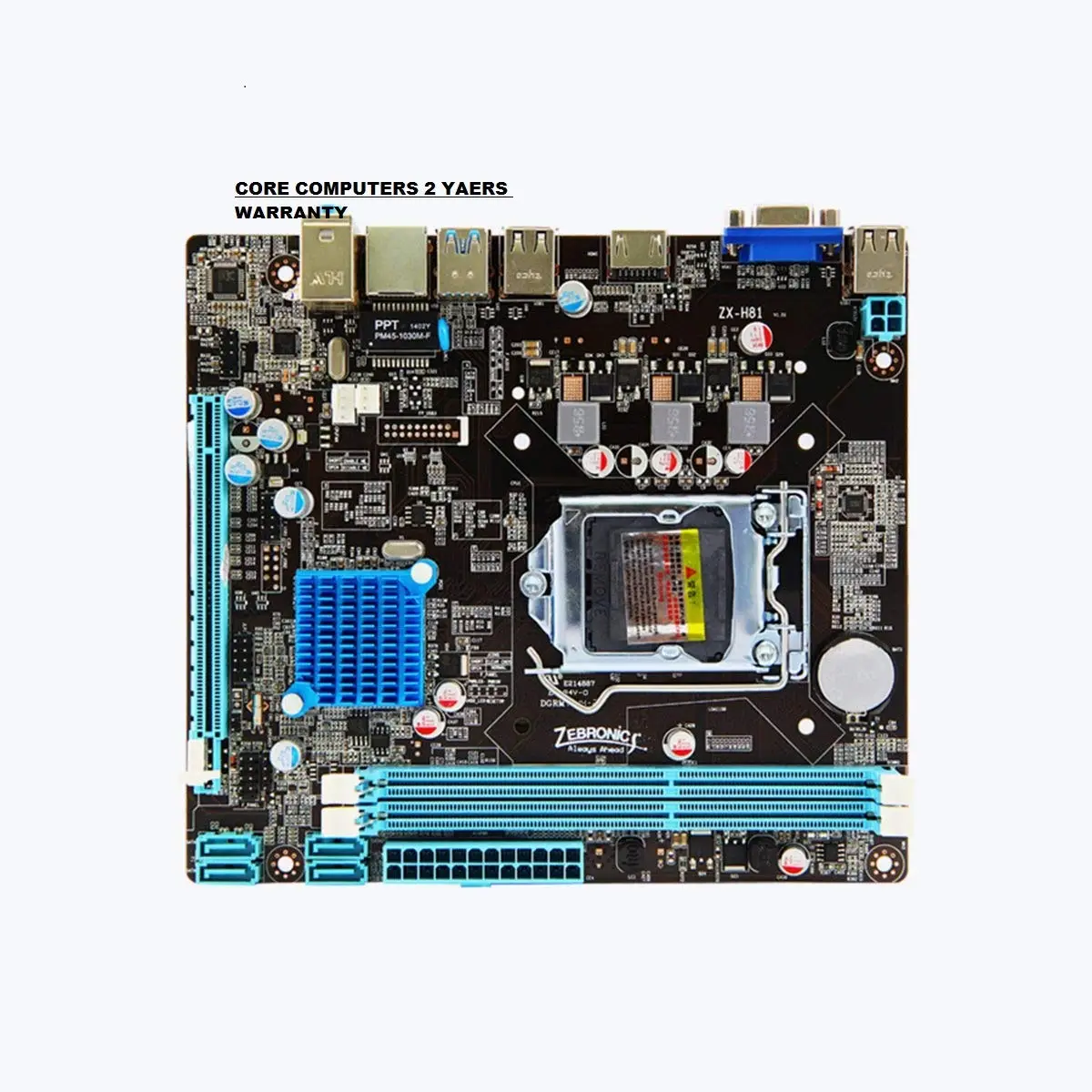 ZEBRONICS H81 LGA 1150 ATX DDR3 Motherboard - Image 1