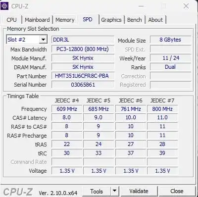 8GB DDR3 1600MHz Desktop RAM – Samsung / Hynix - Image 2