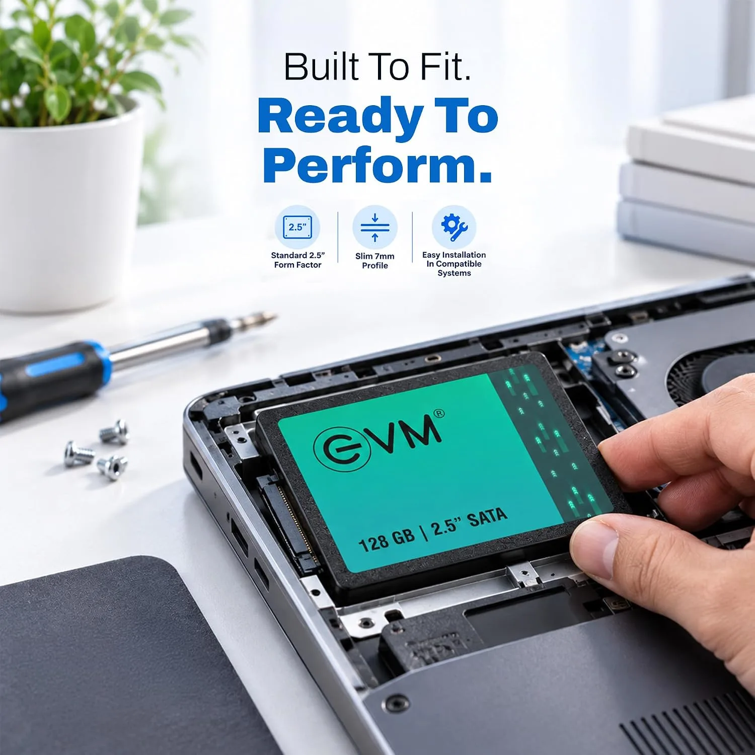 EVM SATA SSD 128GB / 256GB / 512GB – 2.5-Inch Solid State Drive - Image 6