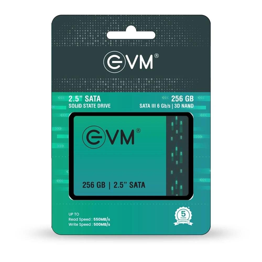 EVM SATA SSD 128GB / 256GB / 512GB – 2.5-Inch Solid State Drive - Image 7