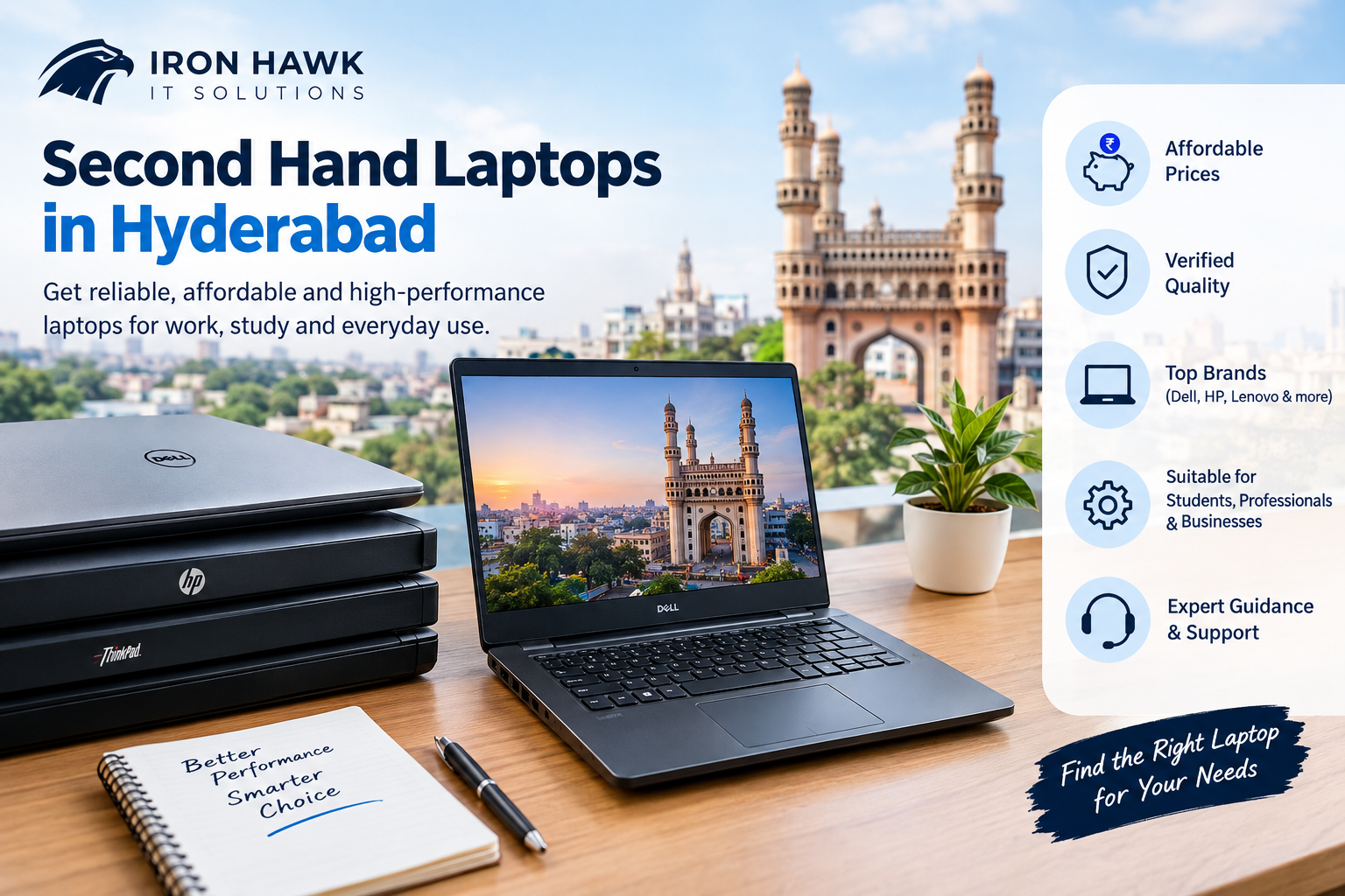 Second Hand Laptops in Hyderabad