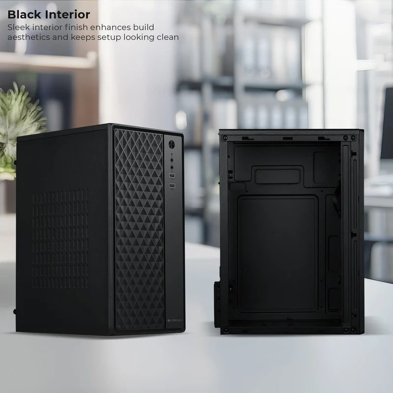 Zebronics AERIS Mid-Tower Gaming Cabinet | Stylish PC Chassis | ATX Support - Image 4