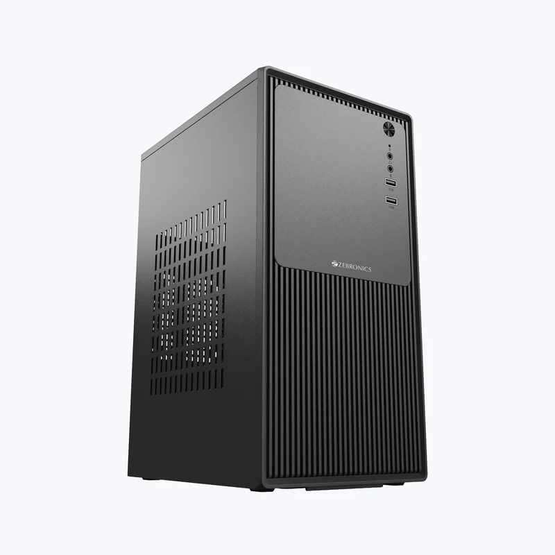 Zebronics AERIS Mid-Tower Gaming Cabinet | Stylish PC Chassis | ATX Support - Image 1