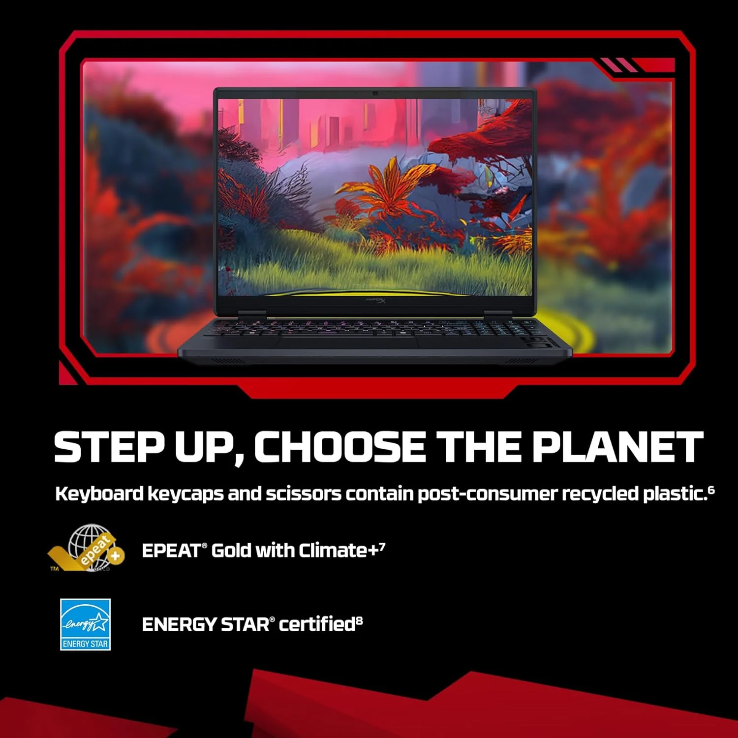 HP HyperX OMEN 15 SmartChoice Gaming Laptop – Ryzen 7 8745HX, RTX 5050, 16GB RAM, 1TB SSD - View 6