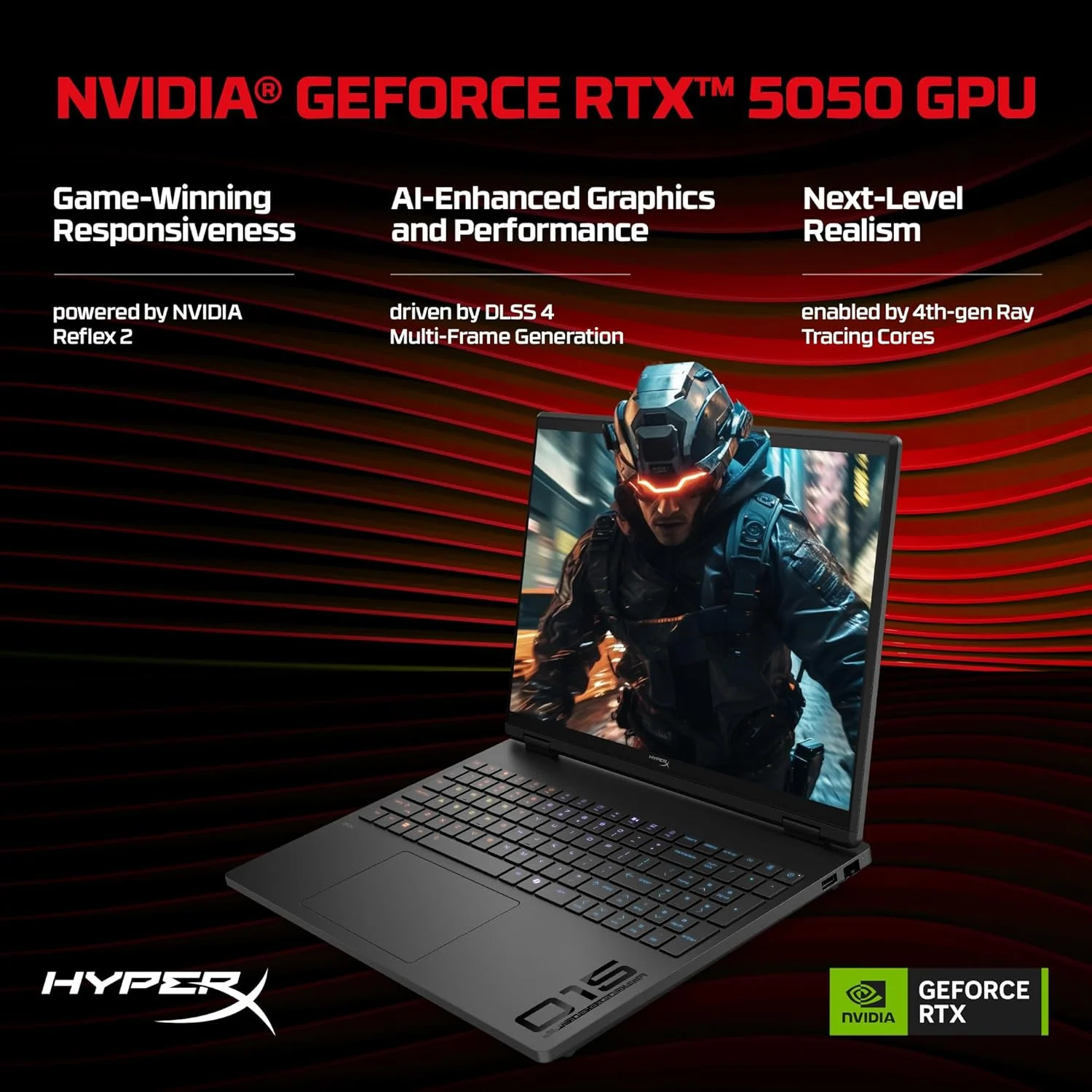 HP HyperX OMEN 15 SmartChoice Gaming Laptop – Ryzen 7 8745HX, RTX 5050, 16GB RAM, 1TB SSD - View 9