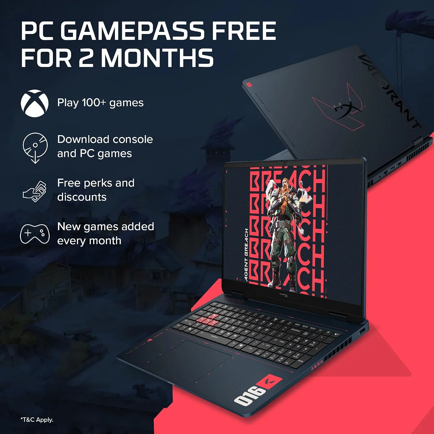 HP HyperX OMEN 16 Valorant Edition Gaming Laptop – Ryzen 7 8745HX, RTX 5060 8GB, 16GB DDR5, 1TB SSD - Image 4