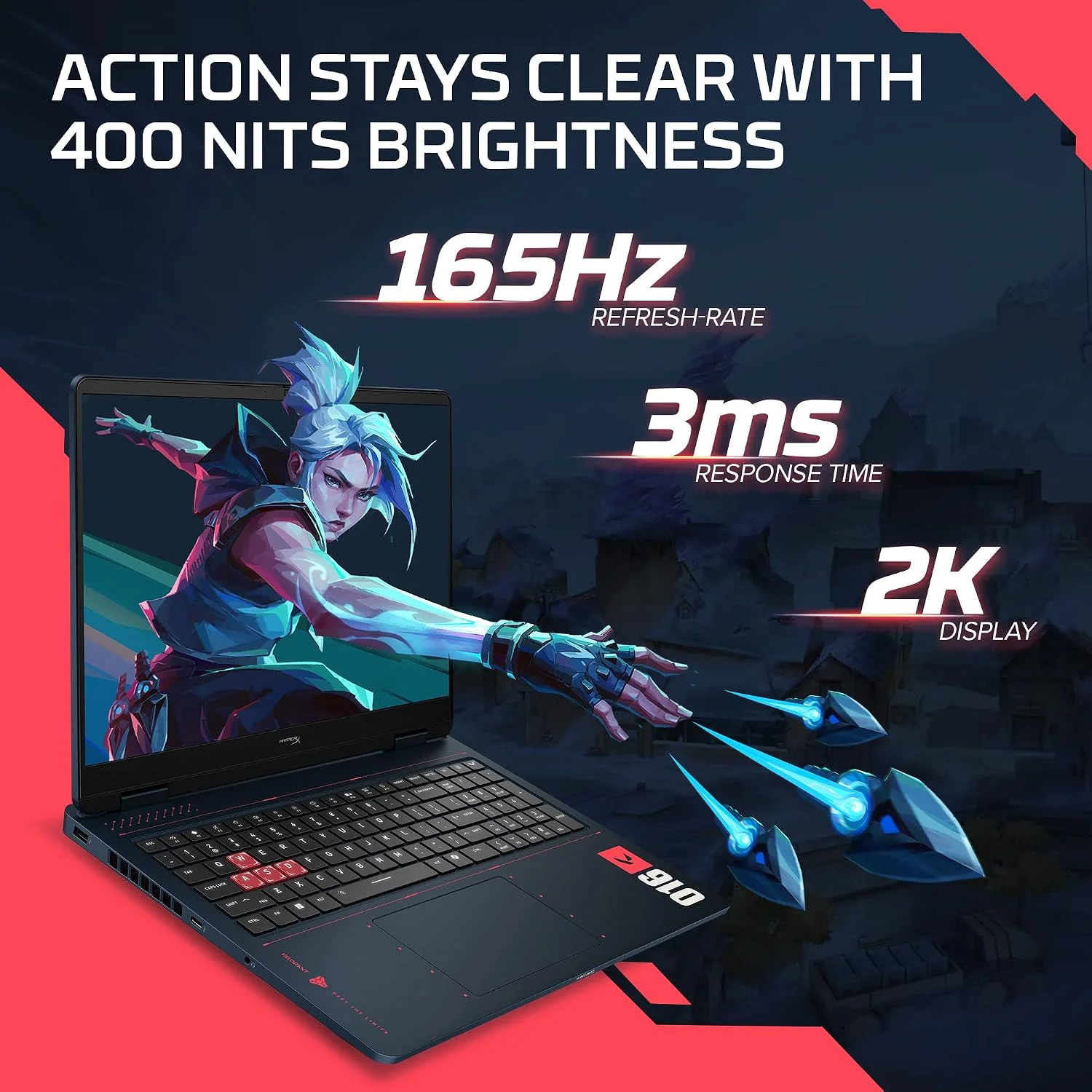 HP HyperX OMEN 16 Valorant Edition Gaming Laptop – Ryzen 7 8745HX, RTX 5060 8GB, 16GB DDR5, 1TB SSD - Image 12