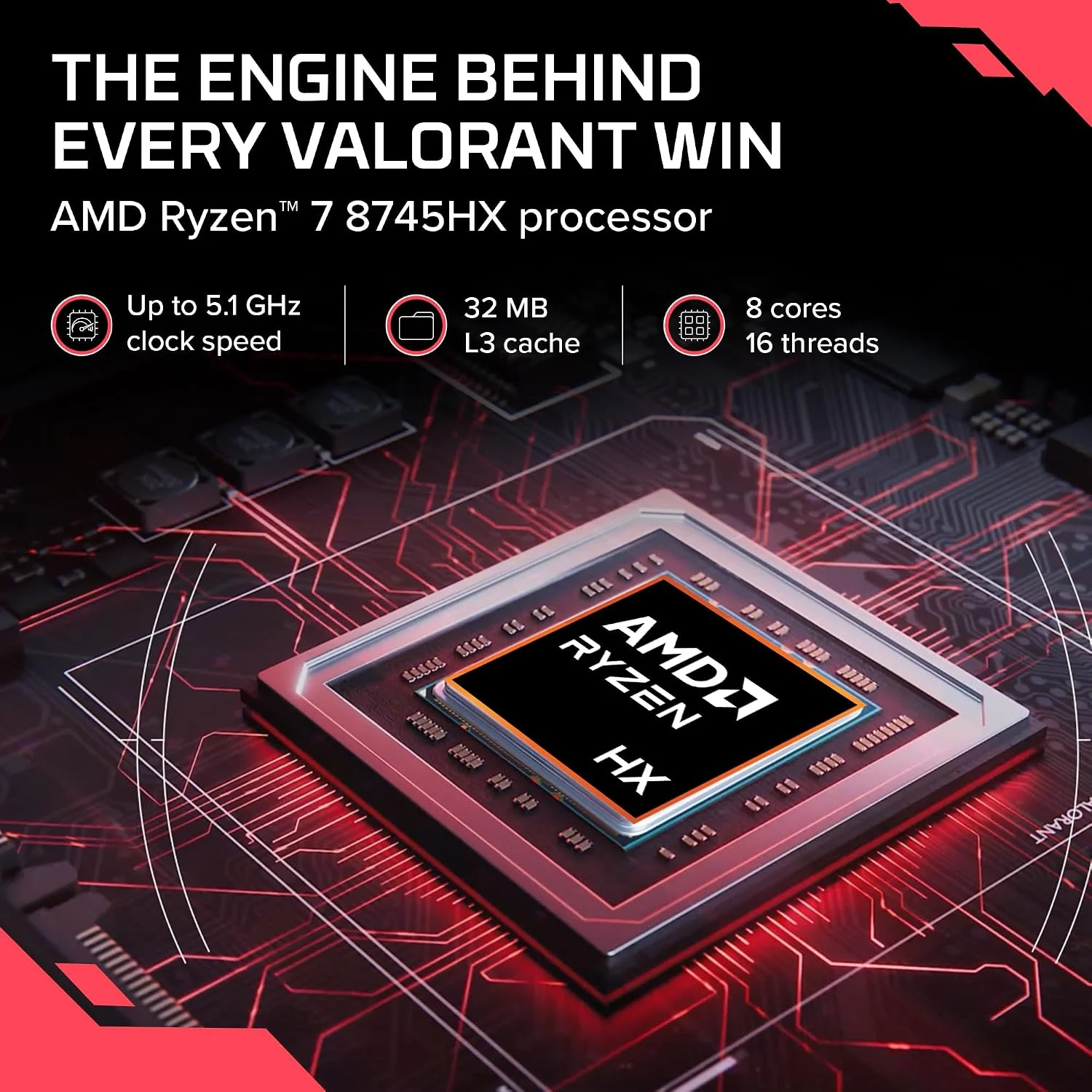 HP HyperX OMEN 16 Valorant Edition Gaming Laptop – Ryzen 7 8745HX, RTX 5060 8GB, 16GB DDR5, 1TB SSD - Image 19
