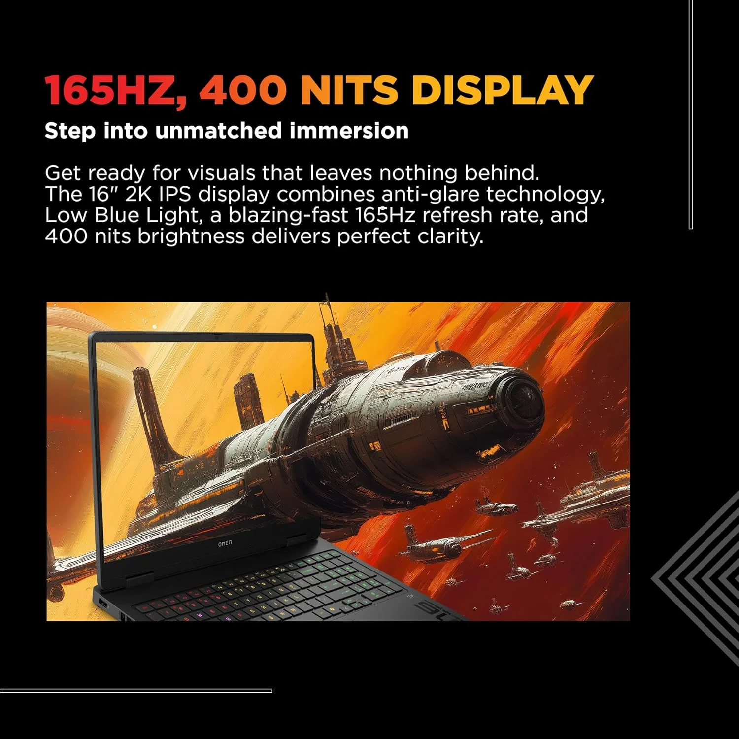 HP Omen 16 RGB Gaming Laptop – Core i7-14650HX, RTX 5050 8GB, 24GB DDR5, 1TB SSD - Image 9