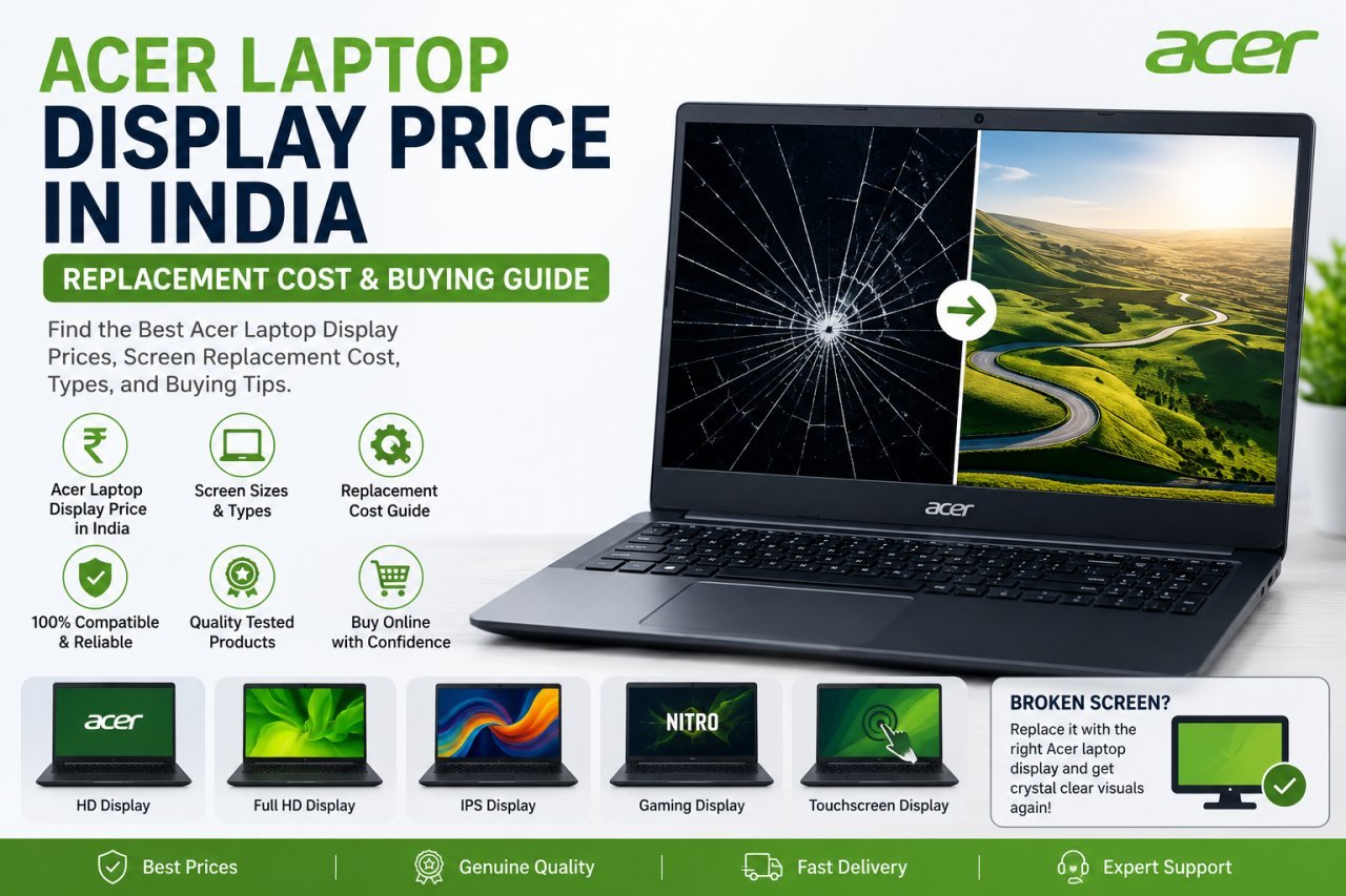 Acer Laptop Display Price in India – Replacement Cost & Buying Guide