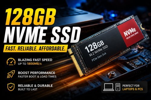128GB NVMe SSD