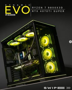 Gaming CPU Ryzen 7 9800X3D | RTX 4070TI Super | 32GB DDR5 Ram (16X2) | 2TB NVMe SSD | DeepCool Mystique 360 | Lian Li O11 Dynamic EVO RGB