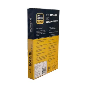 POWERX 3D Nand TLC Sata SSD 2.5-Inch All in One PC for Desktop & Laptop Internal Solid State Drive (256GB)