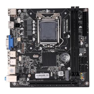 ZEBRONICS H61-NVMe/ H61 M2 Micro-ATX Motherboard for LGA 1155 Socket, Supports Intel 2nd & 3rd Generation Processors