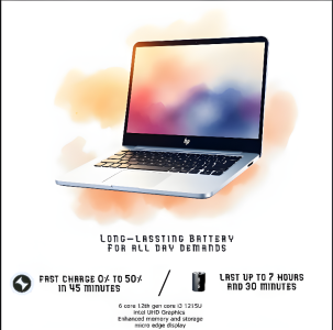 HP 15s, 12th Gen Intel Core i3-1215U, 8GB DDR4, 512GB SSD, (Win 11, Office 21, Silver, 1.69kg), Anti-Glare, 15.6-inch (39.6cm) FHD Laptop, Intel UHD Graphics, HD Camera, Dual Speakers, fy5011TU