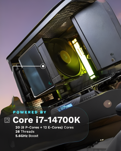 Gaming CPU Intel Core i7-14700K | RTX 4070 12GB | 32GB DDR5 Ram | SSD 1TB NVMe Kingston
