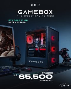 CPU-AMD Ryzen 5 5600 | Nvidia GeForce RTX 3060 | 16GB DDR4 | 512GB M.2 NVMe SSD