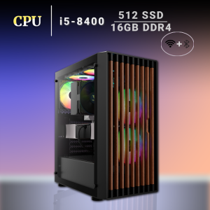 CPU Intel Core i5-8400 | 16GB DDR4 | 512GB SSD | Windows 11 with MS Office 2021 | Wifi+Bluetooth