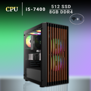 CPU Intel Core i5-7400 | 8GB DDR4 | 512GB SSD | Windows 11 with MS Office 2021 | Wifi+Bluetooth