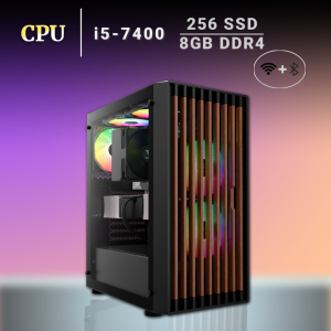 CPU Intel Core i5-7400 | 8GB DDR4 | 256GB SSD | Windows 11 with MS Office 2021 | Wifi+Bluetooth