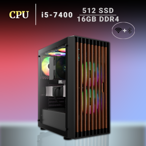 CPU Intel Core i5-7400 | 16GB DDR4 | 512GB SSD | Windows 11 with MS Office 2021 | Wifi+Bluetooth