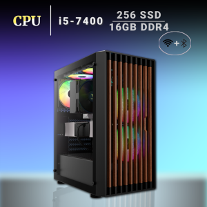 CPU Intel Core i5-7400 | 16GB DDR4 | 256GB SSD | Windows 11 with MS Office 2021 | Wifi+Bluetooth