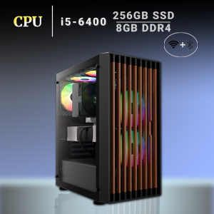 CPU Intel Core i5-6400 | 8GB DDR4 | 256GB SSD | Windows 11 with MS Office 2021 | Wifi+Bluetooth