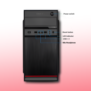 Zebronics Desktop Intel Core i7-2600 | 8GB Ram | 256GB SSD | Windows 11 with MS Office 2021 | Wifi+Bluetooth